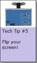 How to flip your screen