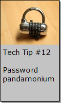 Setting up a secure password