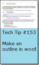 Make an Outline in Word